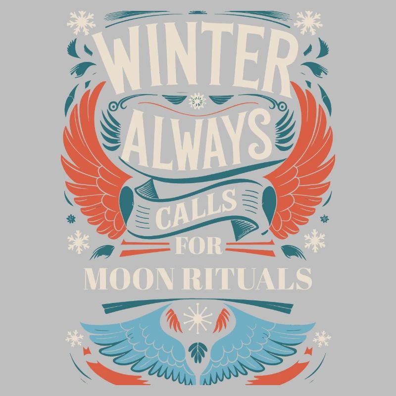 L’hiver appelle toujours à la conception de rituels de lune