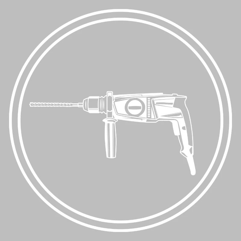 Outil d’icône de perceuse électrique