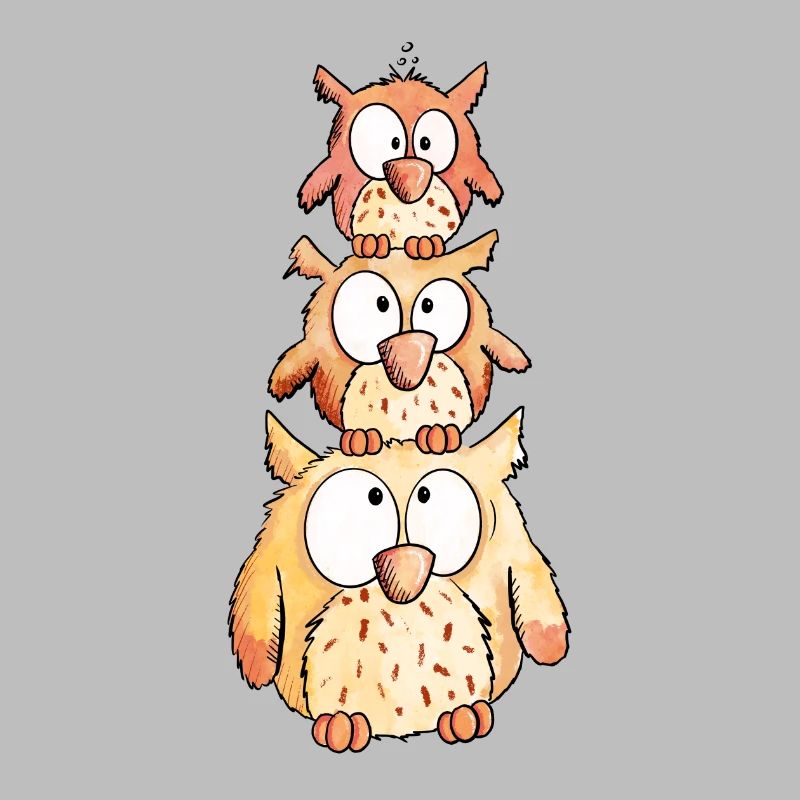 Three Little Owls