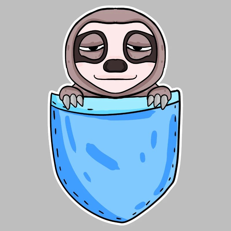 Funny Sloth Design