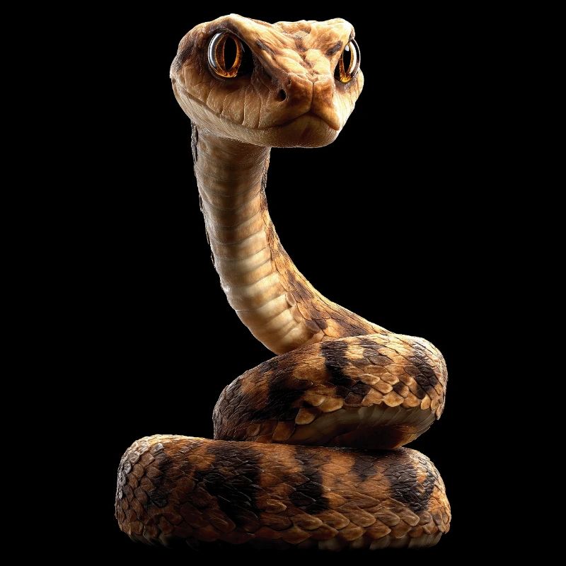 serpent, python, cobra, serpent à sonnettes, serpents