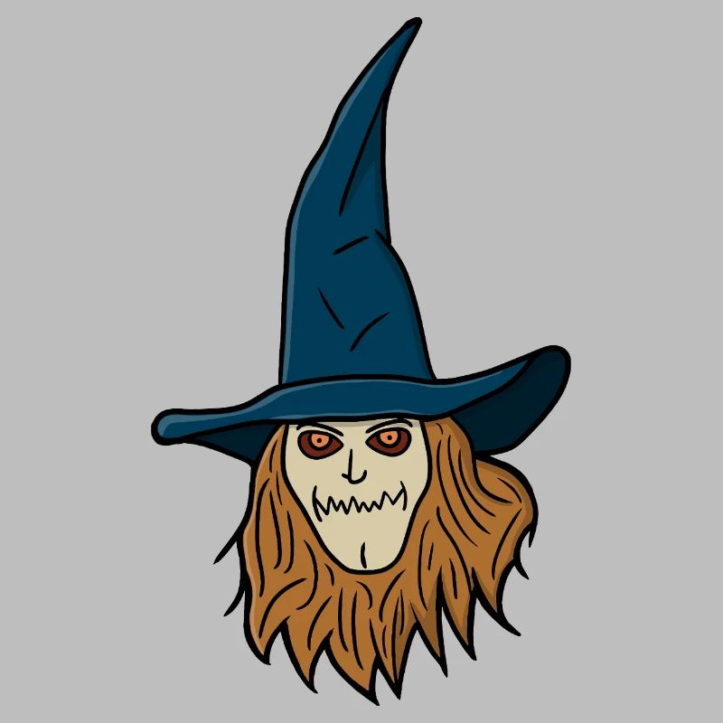 Sorcière épouvantail