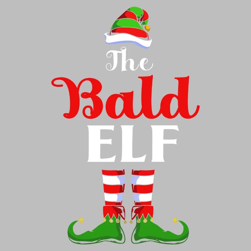 Elfe Elf Weihnachtsgeschenk Glatze