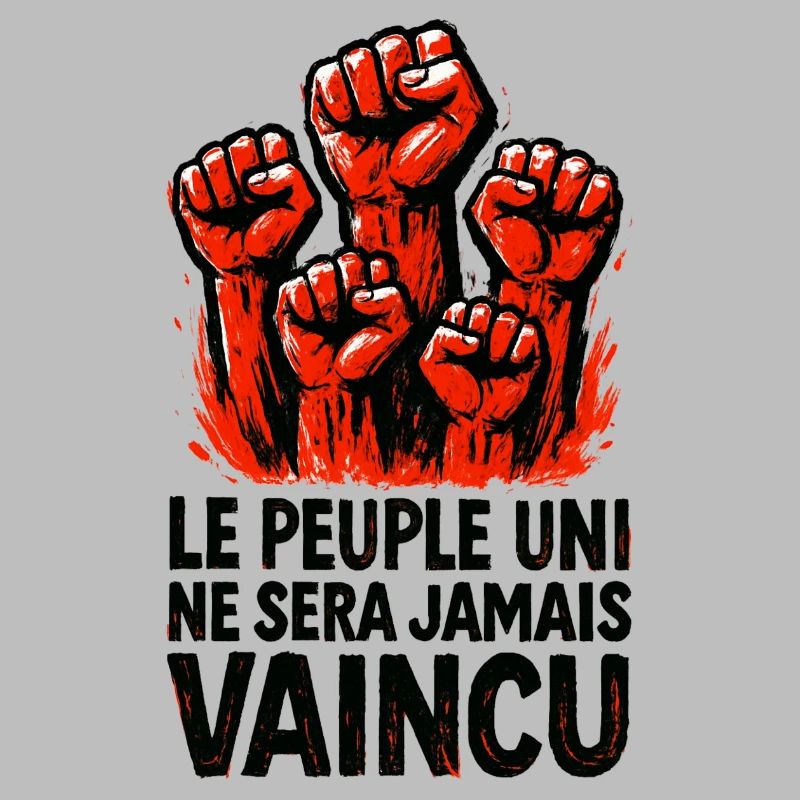 Le peuple uni ne sera jamais vaincu
