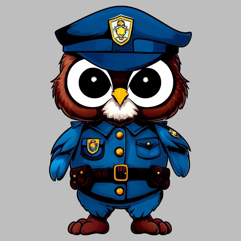 Eule Polizei
