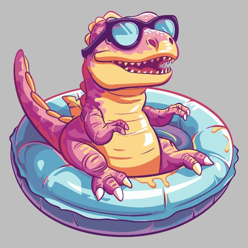 Dinosaurier T-Rex Comic Cool