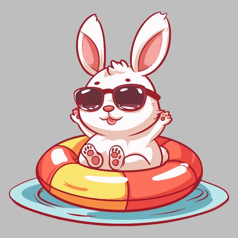 Lapin Bande Dessinée Cool