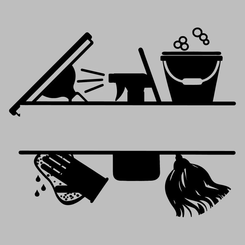 Cleaning tool logo transparent