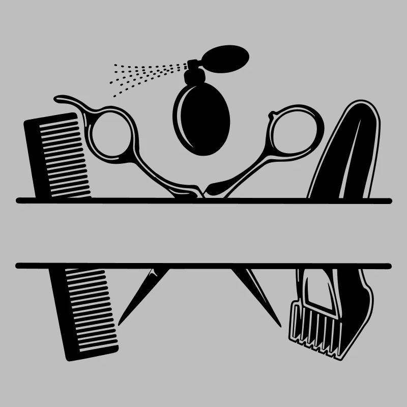 Friseur-Attribut-Text-Banner