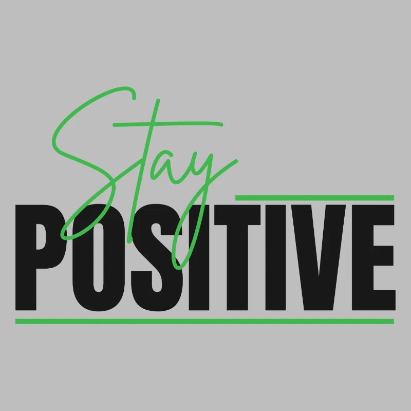 Reste positif : Design typographique