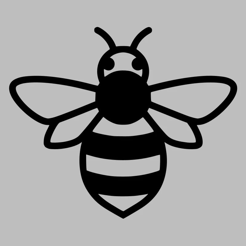 Bee Outline Drawing