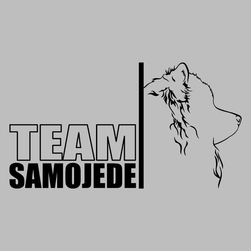 TEAM Samojede Hunde Hund Wilsigns