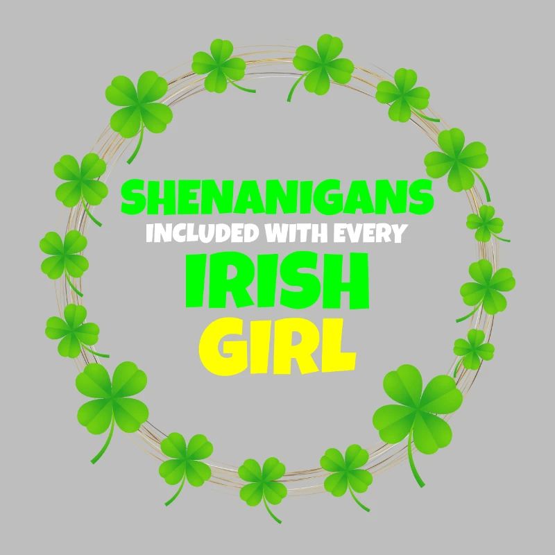 Schabernack inklusive: Irisches Mädchen St. Patrick's Day
