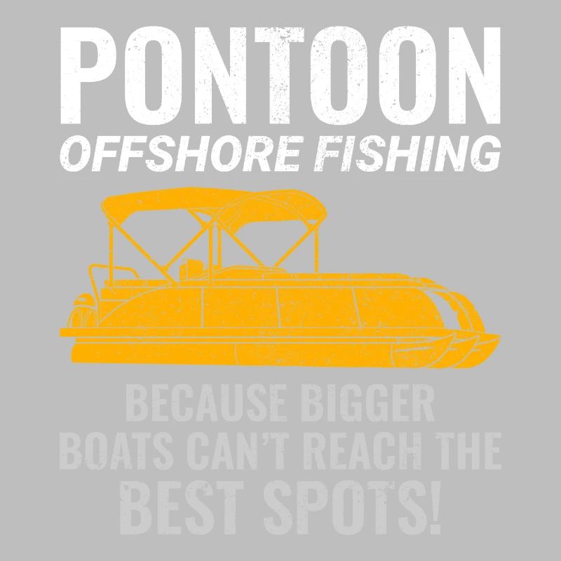 Pontonboot Motorboot Hochseefischen Lustig