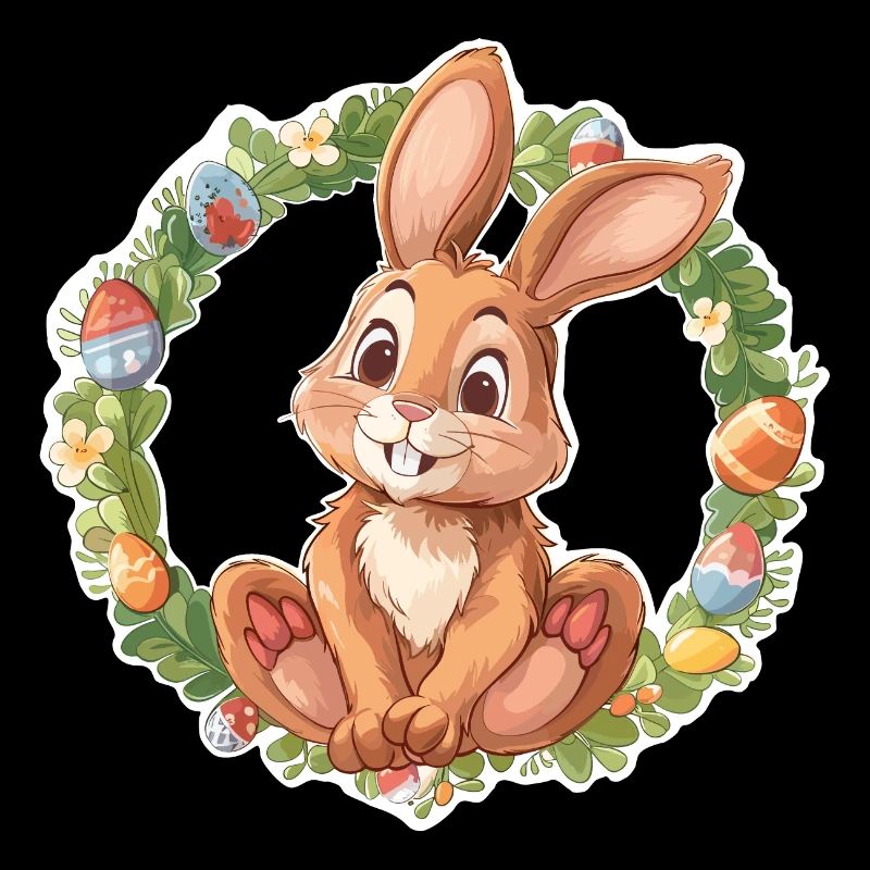 Happy Easter illustration