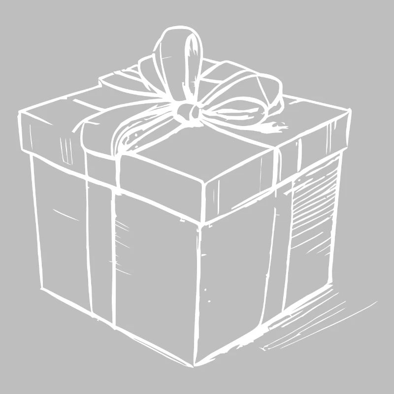 Geschenk Box Skizze