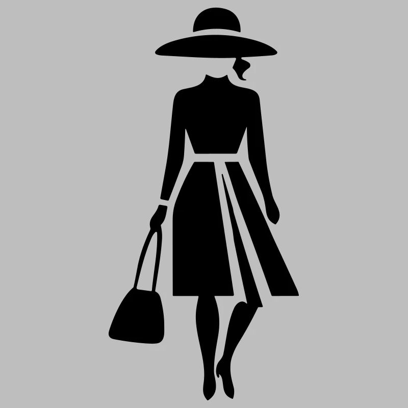 Der Stil einer stilvollen Dame