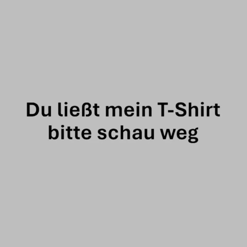 Witziger Spruch
