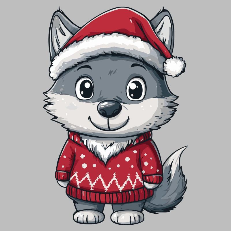 Wolf Weihnachten Comic