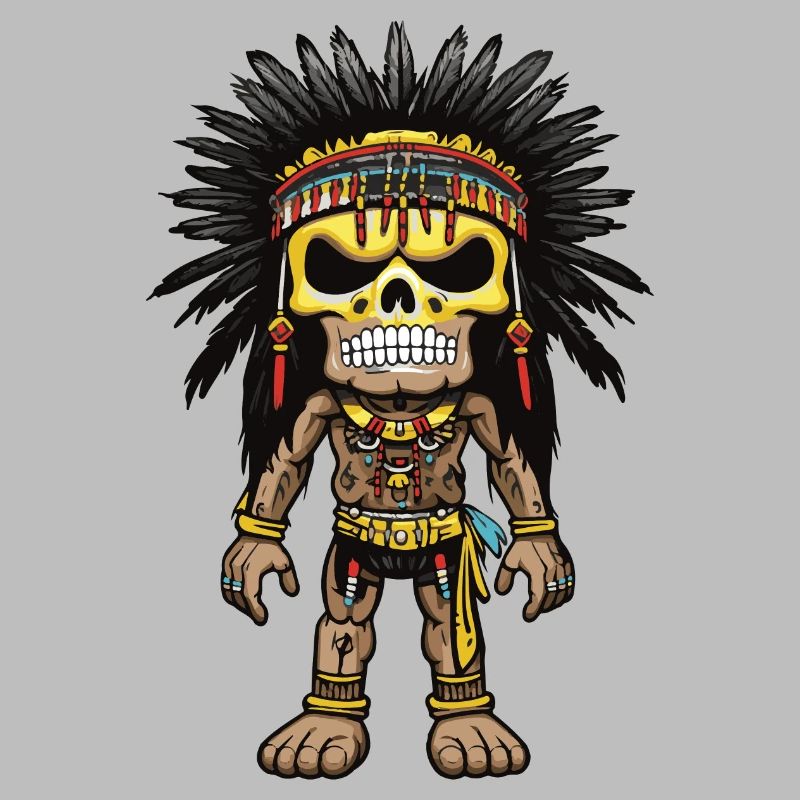 Apache Indian Skeleton