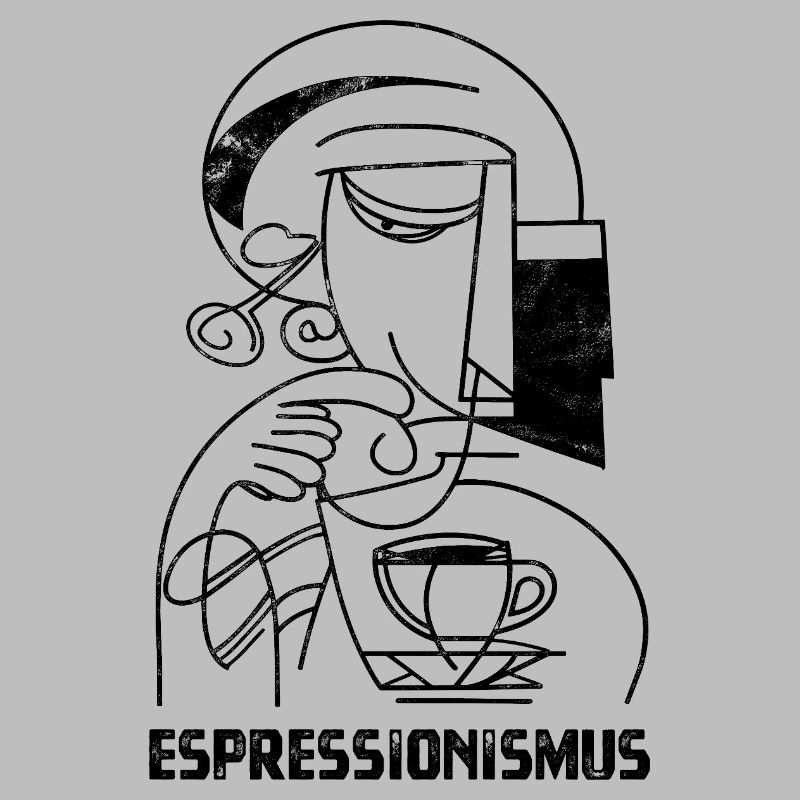 Espressionismus - Espresso - Kaffee trinken