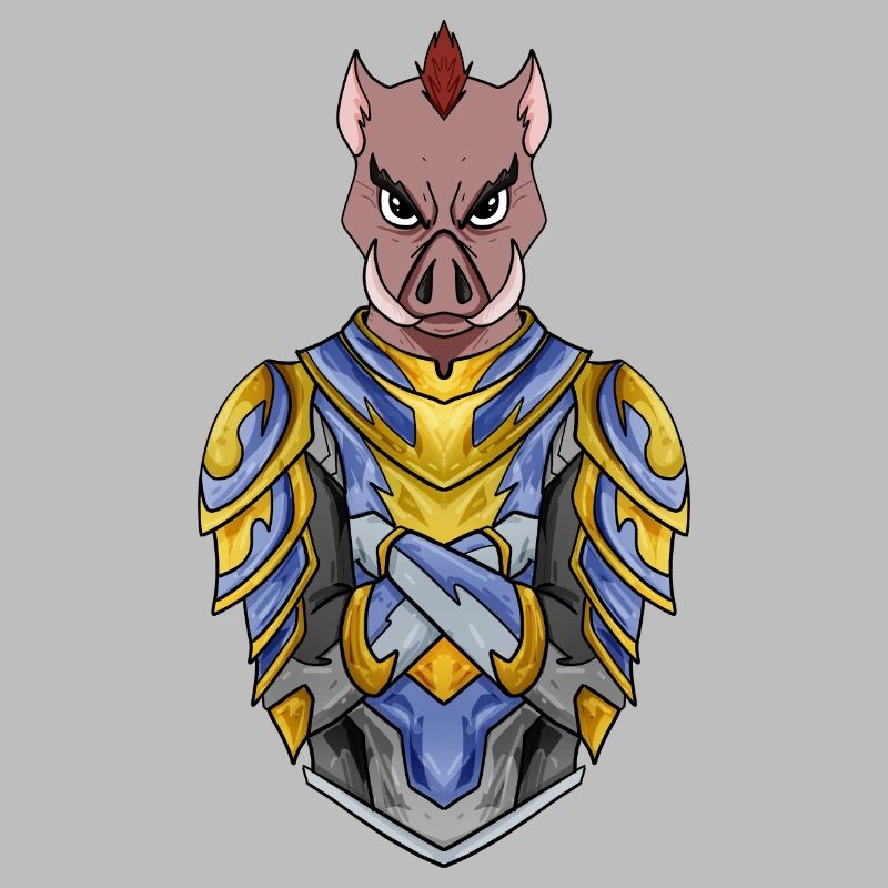 Ritter Wildschein cool pig
