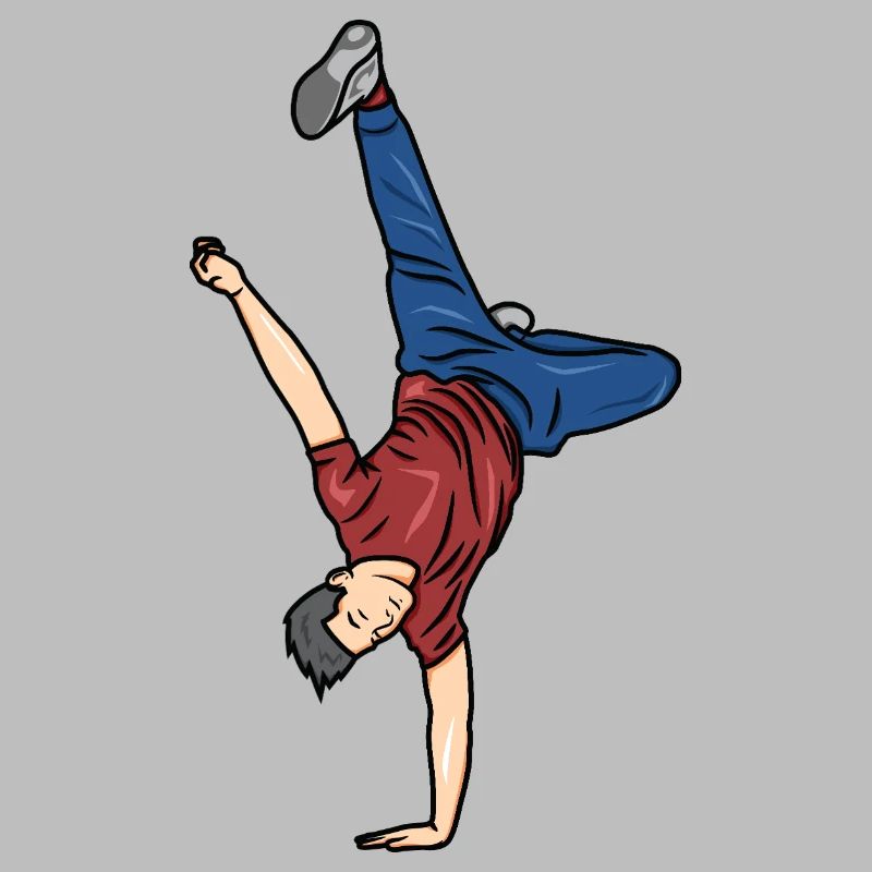 B Boy Drawing