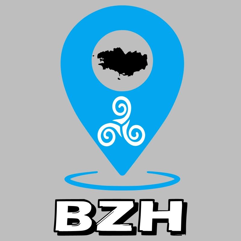 Triskel Breizh Bleu