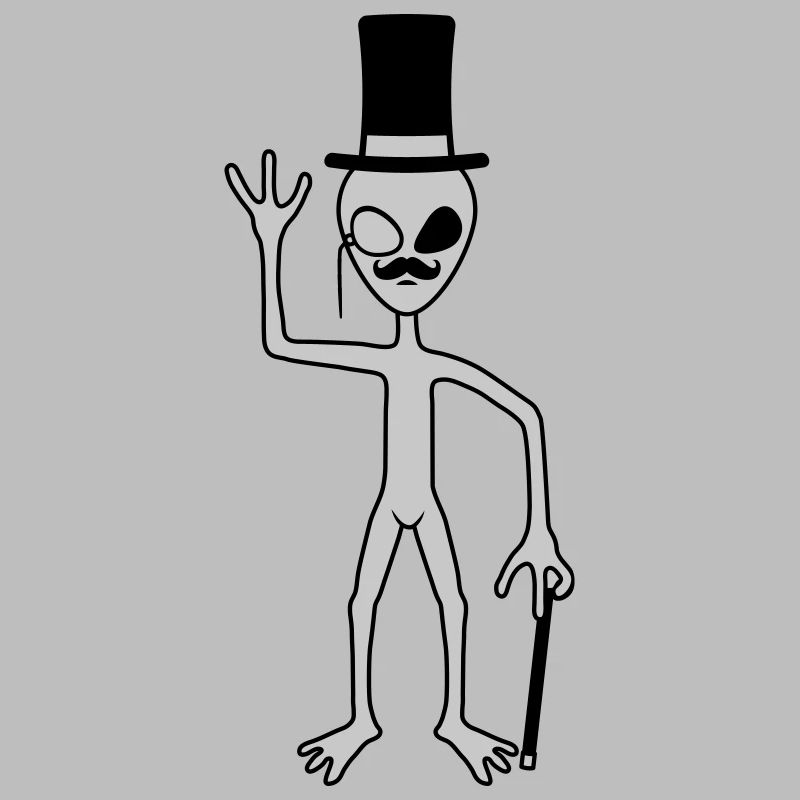 Sir Alien waves friendly