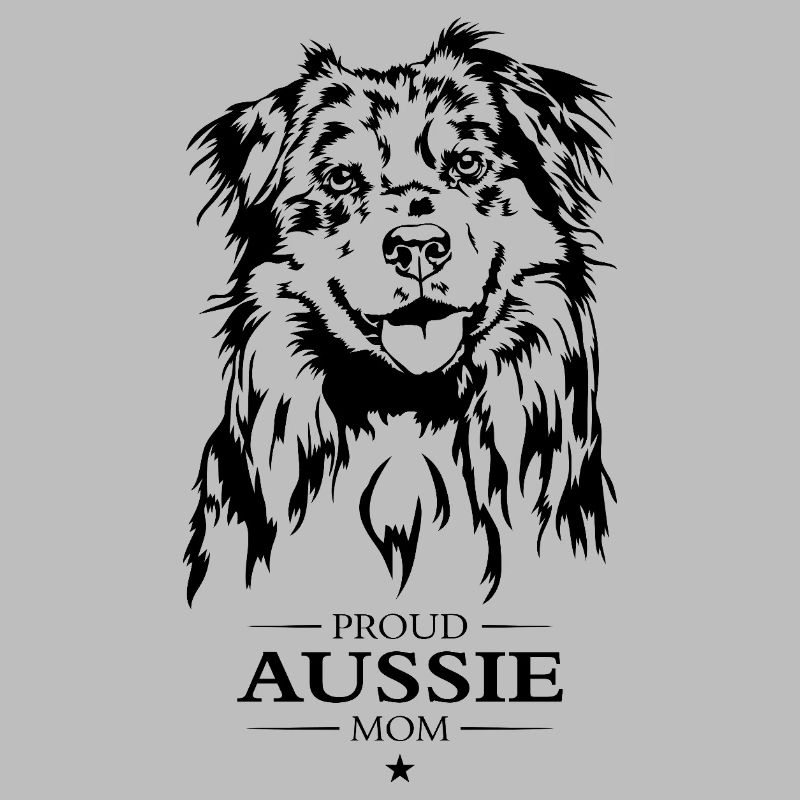 Aussie Mom Hunde Australian Shepherd Hund Wilsigns