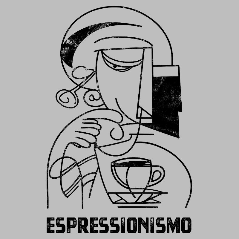 Espressionism - Espresso - Drinking Coffee