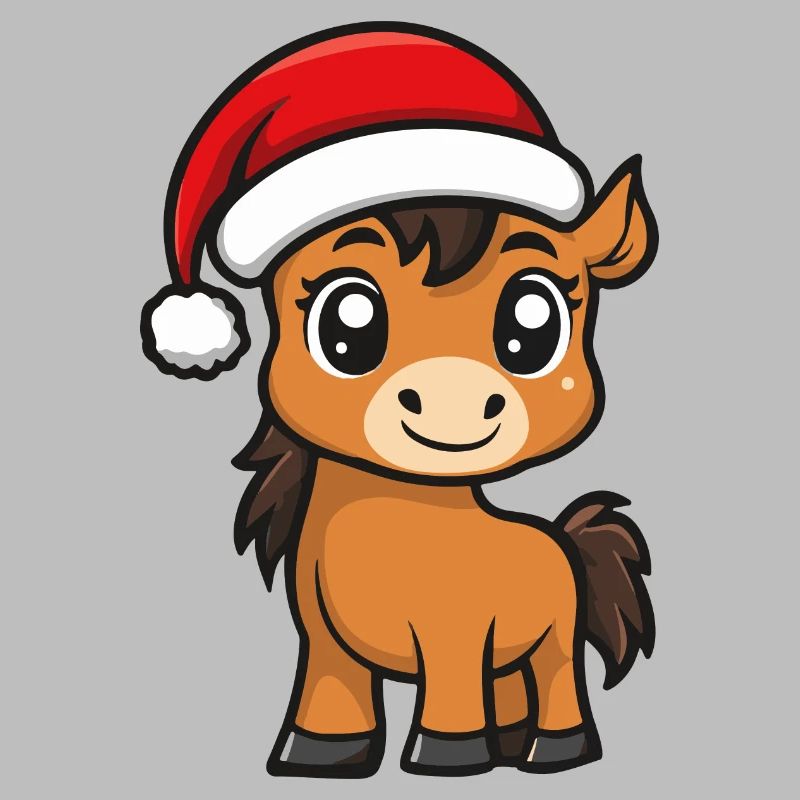 Cheval Noël Mignon
