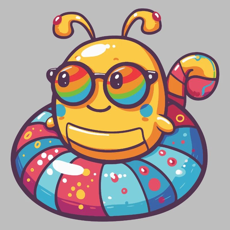 Worm Comic Cool