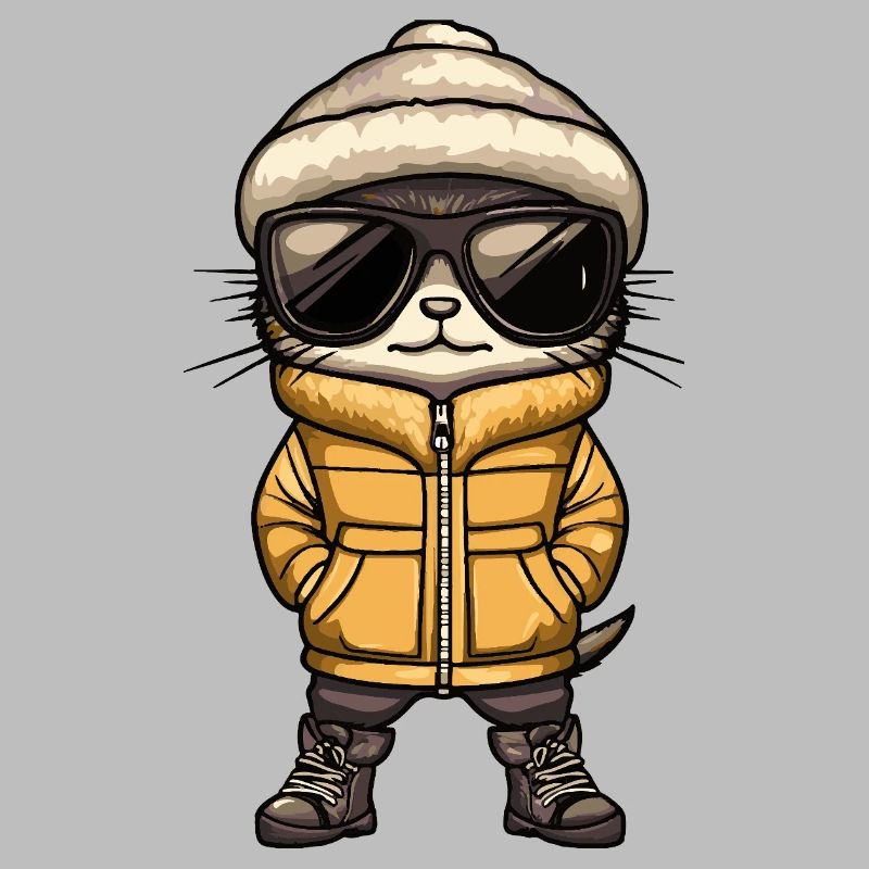 Erdmännchen Cool Comic