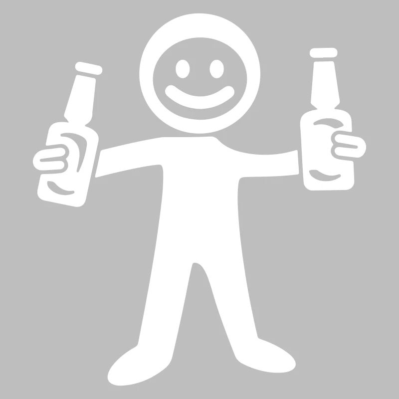 Bier Trinken Strichmännchen