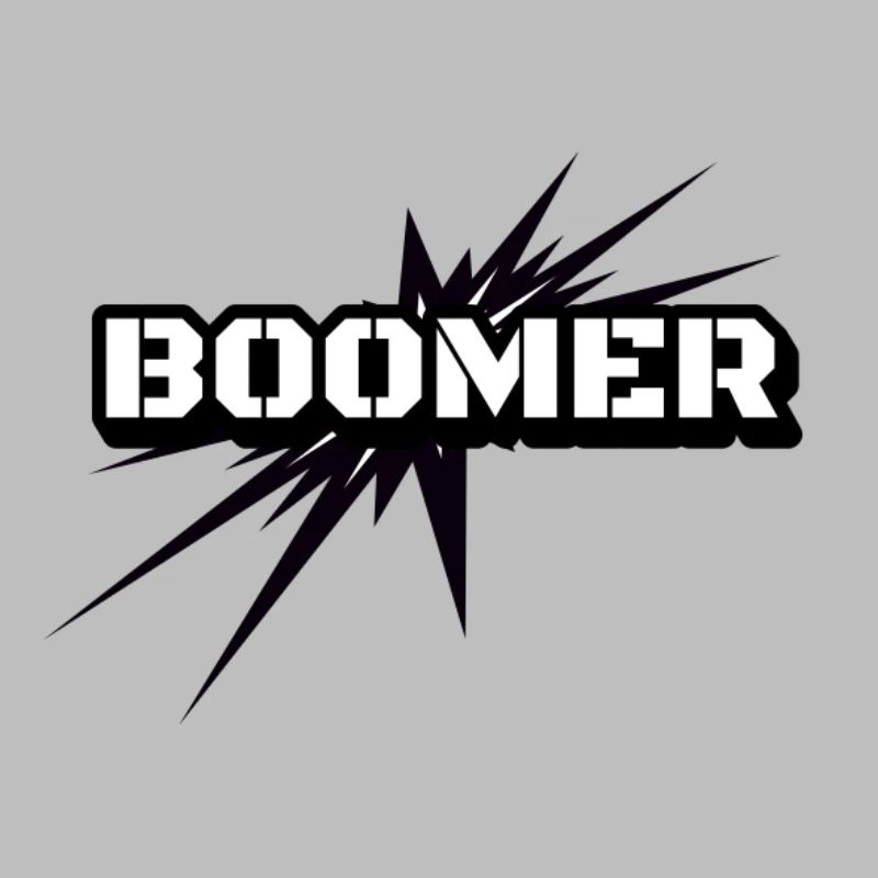 Boomer Exploded Font