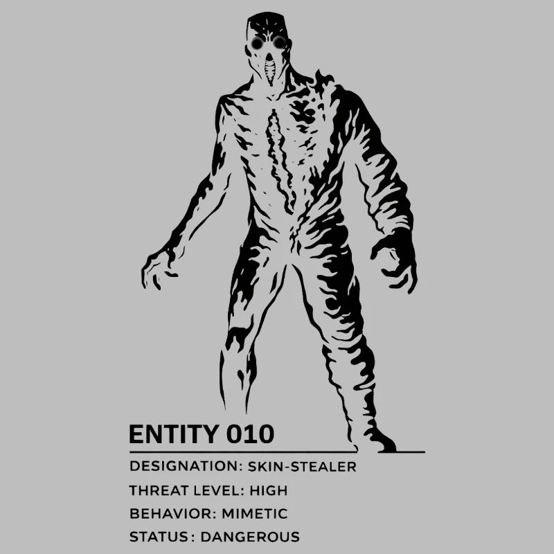 Backrooms Entity 10 black