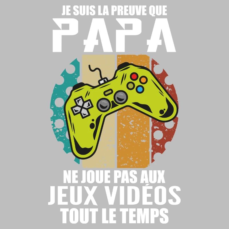 Proof that Dad doesn't play video games