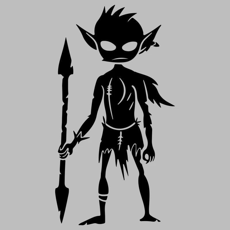 Goblin Ork Figur