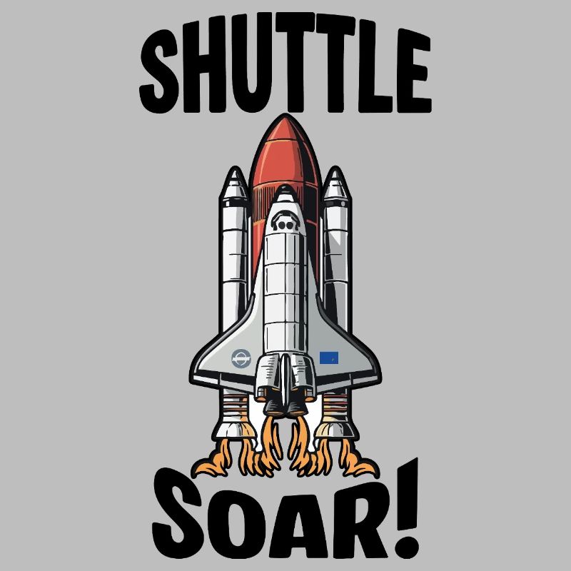 Space Shuttle Soar Takeoff