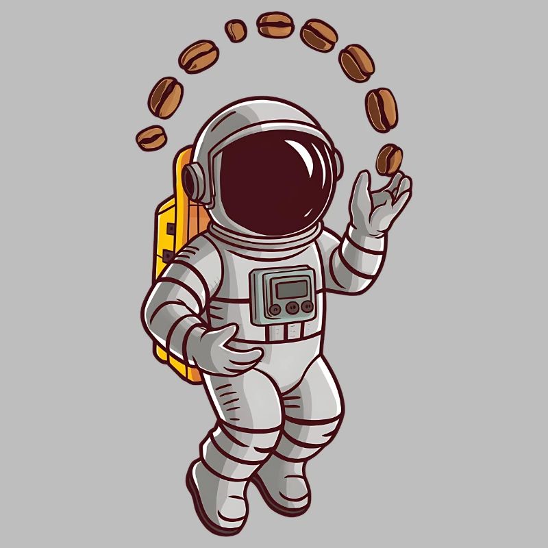 Astronaut Coffee Coffee Beans Space Space