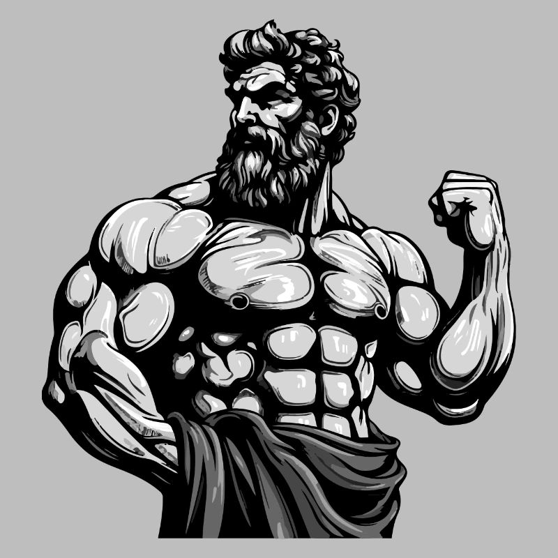 Bodybuilder Beast Muscles