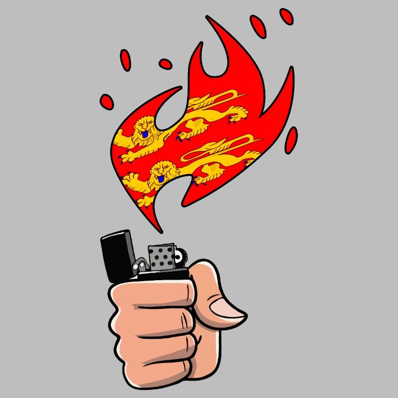 Normandy Flame Lighter Pride Normandy Region