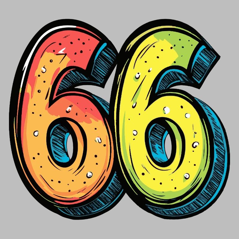 66 Symbole numérique