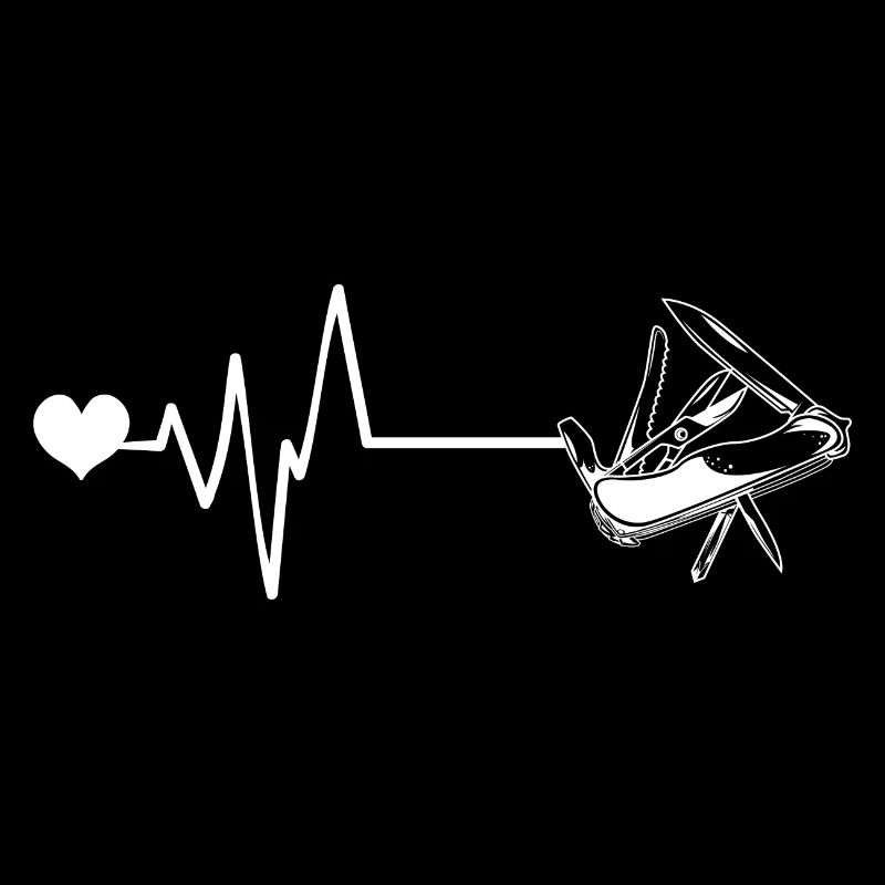 Couteau de poche Pulse Heartbeat