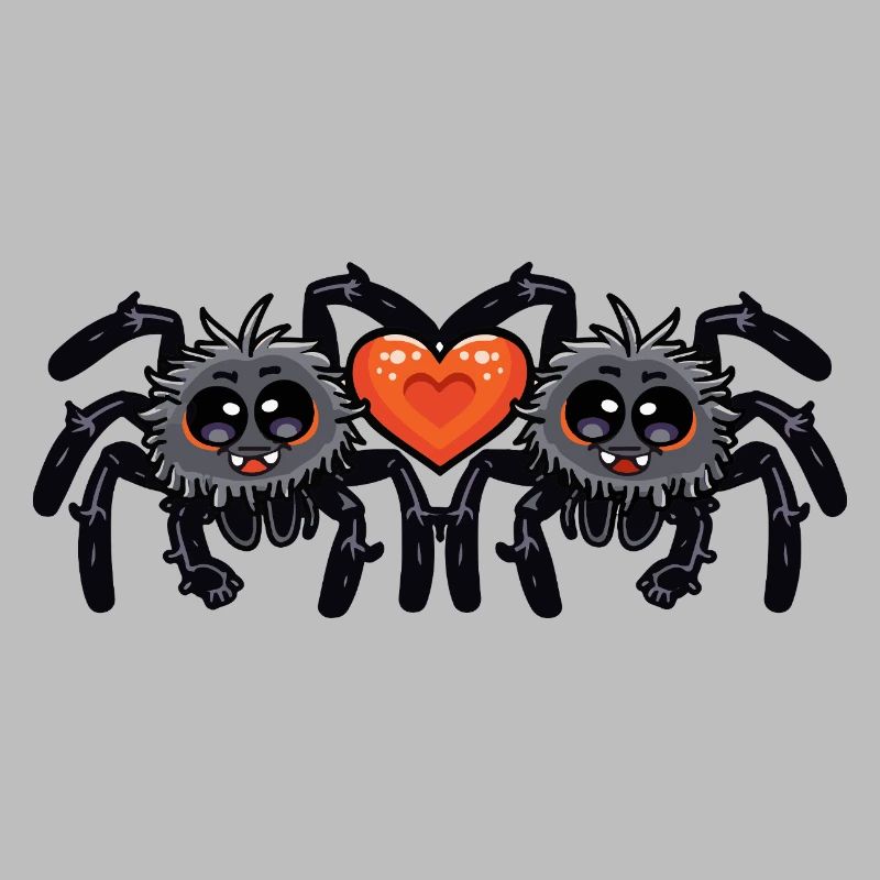 Tarantula Spinne Paar Valentinstag