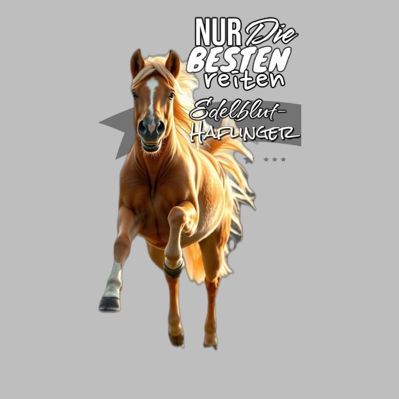 Nur die Besten reiten Edelbluthaflinger