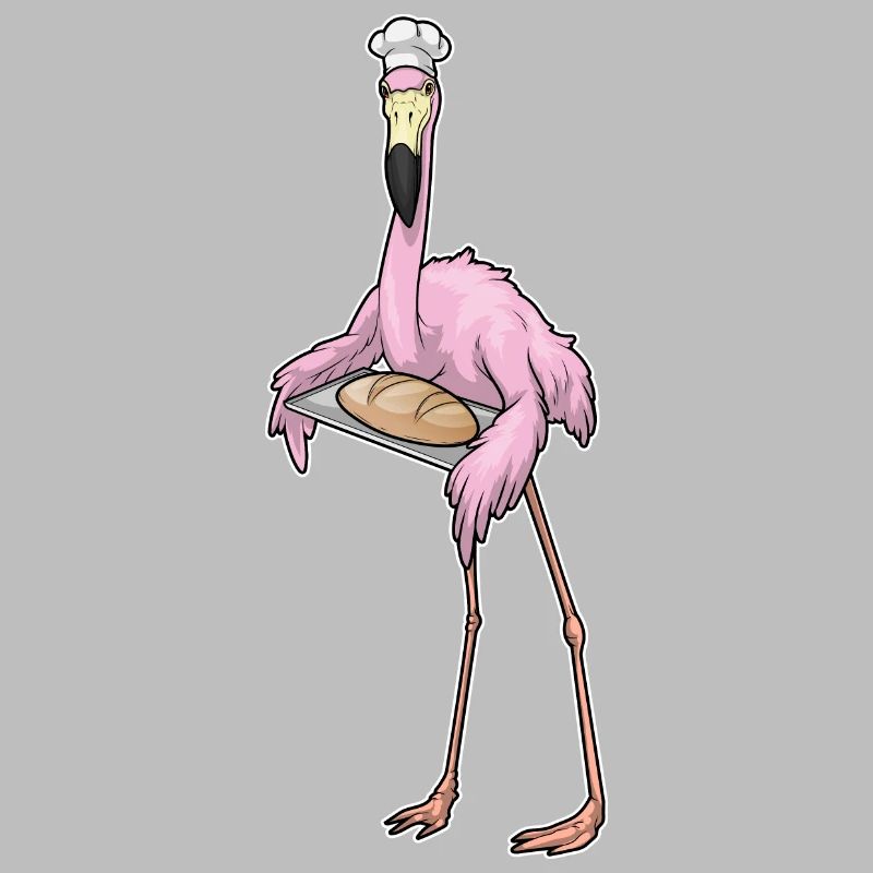 Flamingo Baker Bread