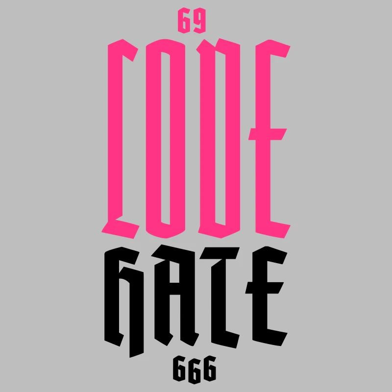 Gothic Neon CODE Vertical