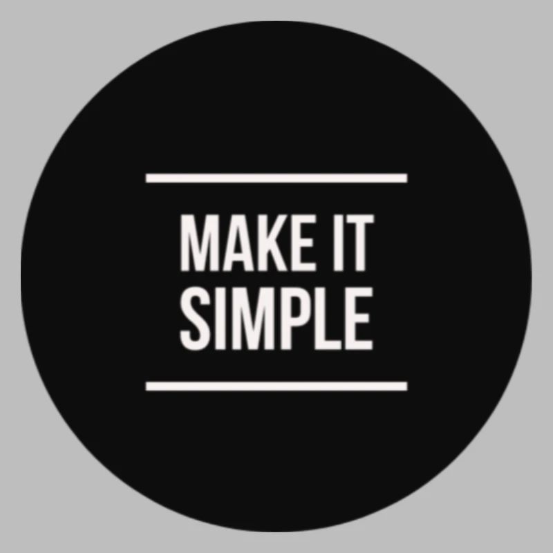 Make it simple